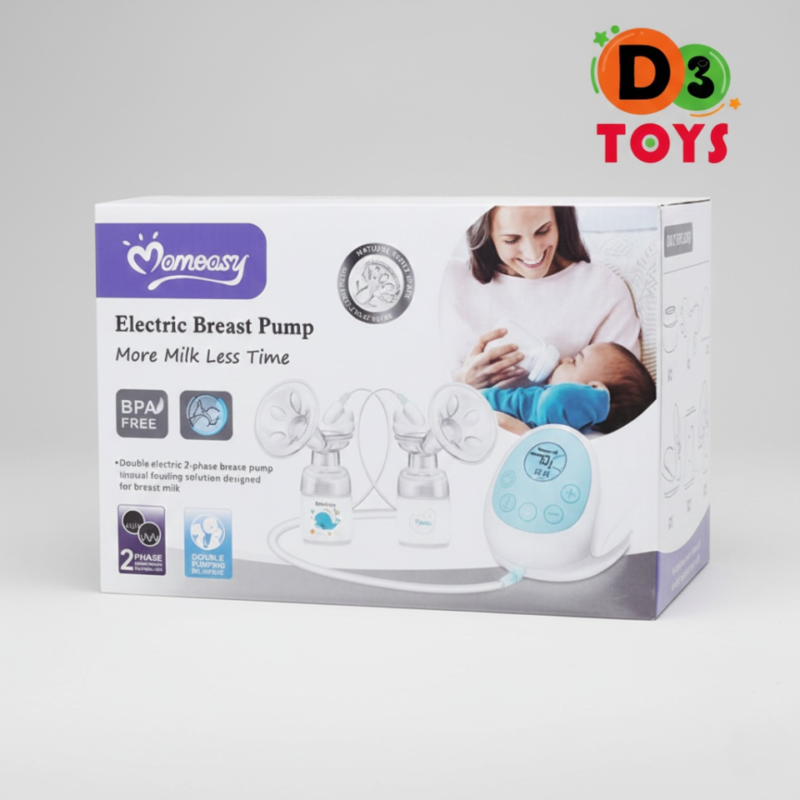 Tire-lait électrique double – Sans BPA – Haute efficacité