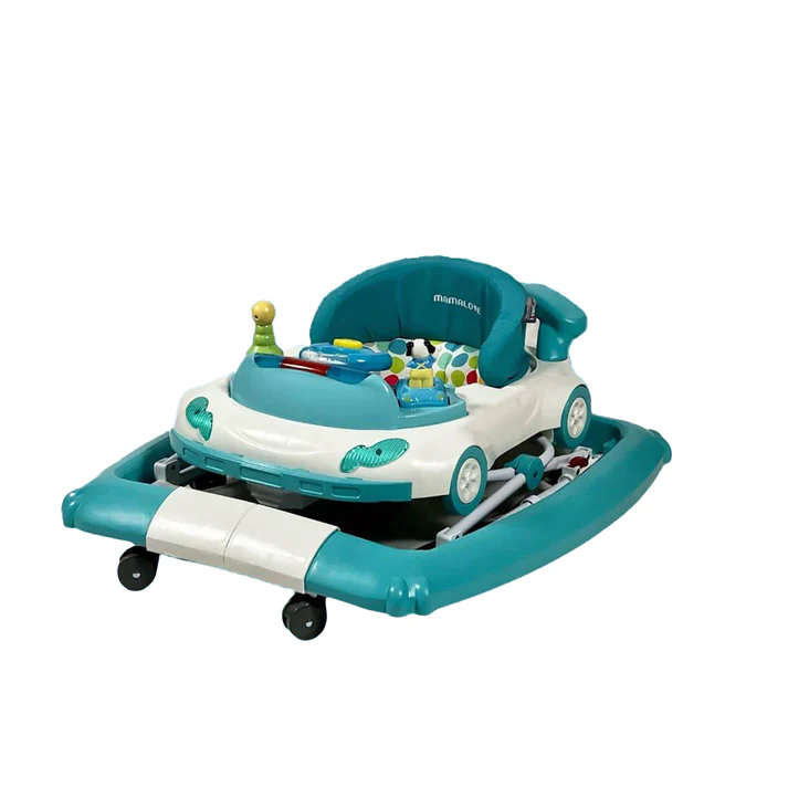 Trotteur bébé évolutif 3 en 1 avec balancelle