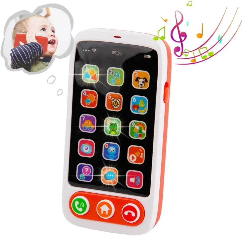 Téléphone Jouet Éducatif Tactile – Phone Touch pour Bébé et Enfant