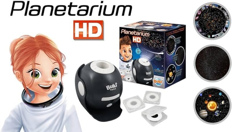 Planétarium HD – Projecteur d’Étoiles et de Galaxies Buki