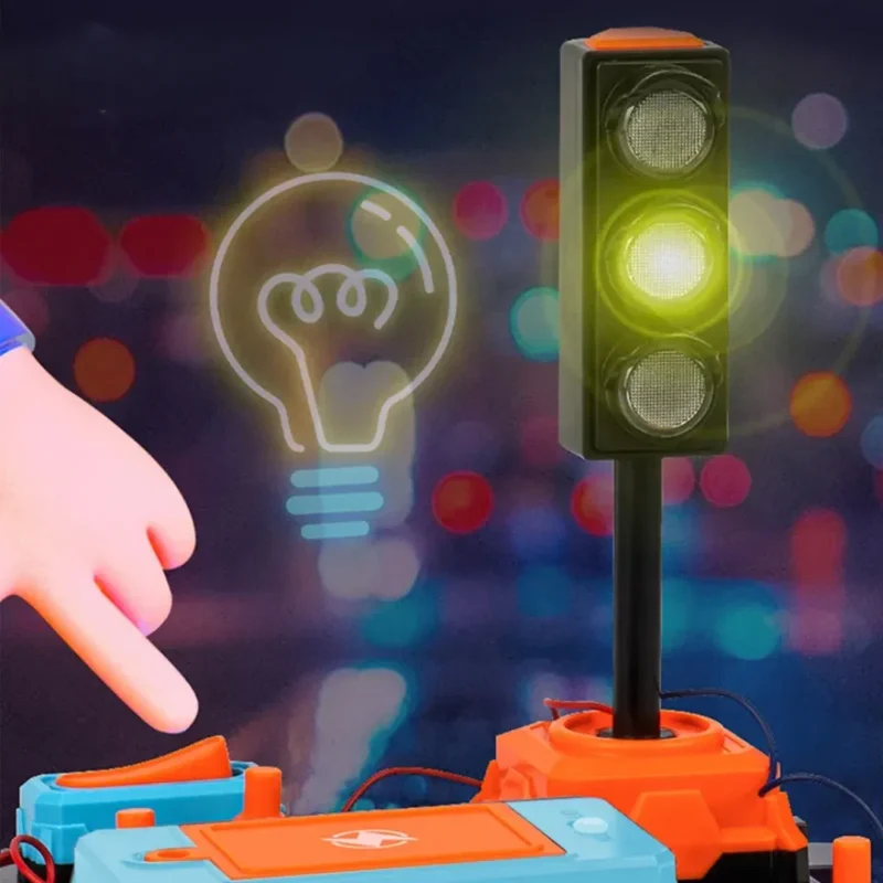 Jeu Éducatif Électronique STEAM – Blocs de Construction Scientifiques DIY