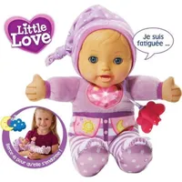 Little Love – Mon Bébé à Bercer | Poupée Interactive avec Lit | VTech
