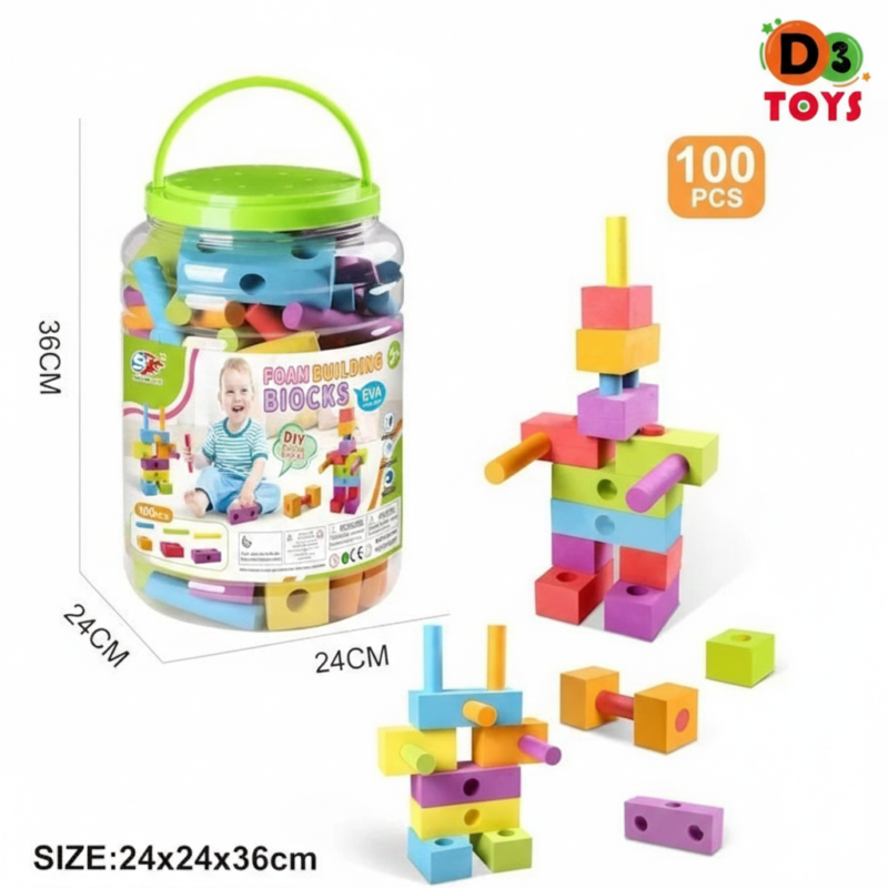 Blocs de Construction en Mousse EVA