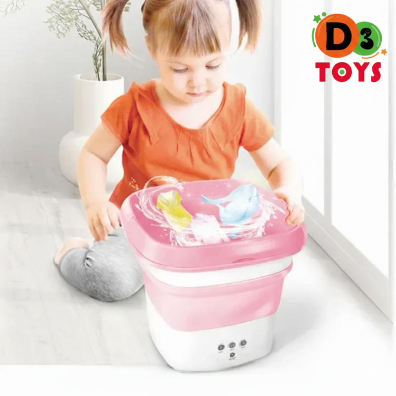 Mini Machine à Laver Jouet pour Enfants