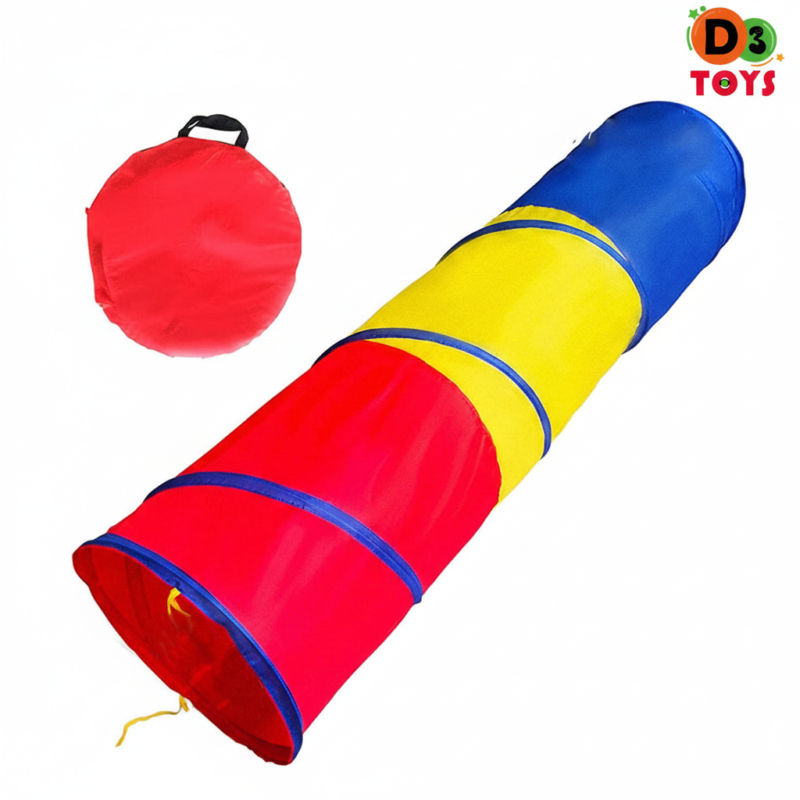 Tunnel de Jeu Pliable pour Enfants – Multicolore
