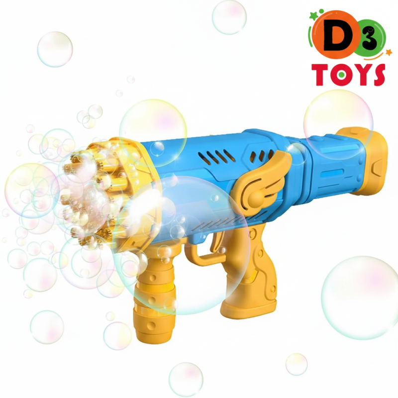 Pistolet à Bulles Électrique Multi-Bulles pour Enfants