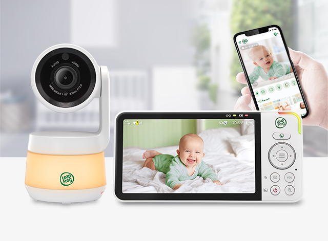 Baby Monitor 5” Wi-Fi HD – Caméra Panoramique & Inclinable