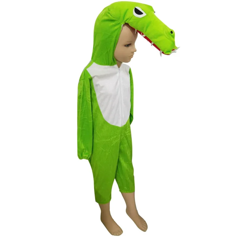 Déguisement Crocodile Vert Enfant – Costume Animal avec Capuche