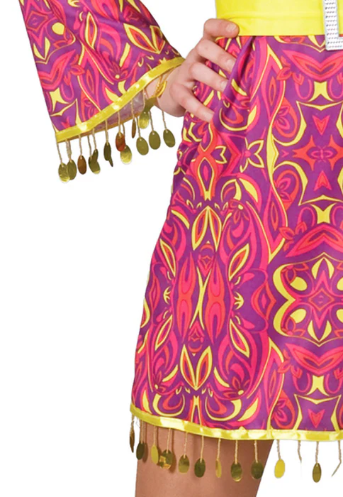 Déguisement Fille Disco – Costume Années 70 Coloré