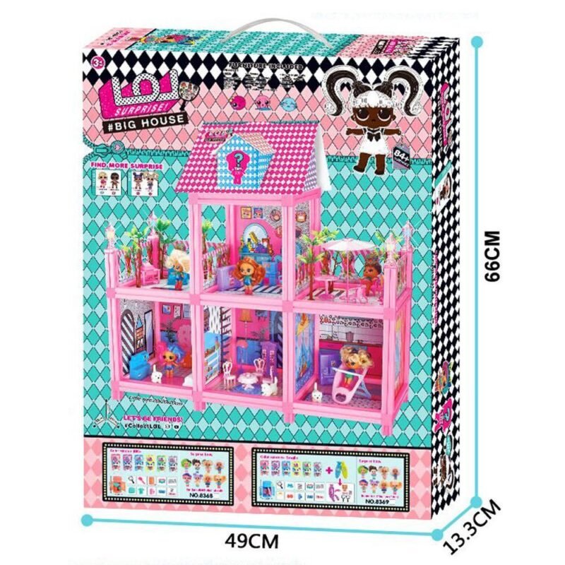 Maison de Poupées LOL Surprise – Grande Villa de Jeu