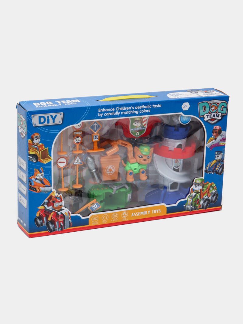 Coffret de jeu Paw Patrol – Rubble et Tour d’Action