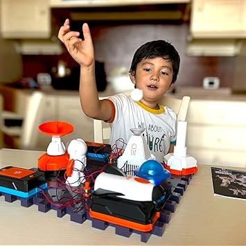 Jeu de Construction Électronique Space – Electronic Building Blocks STEAM DIY