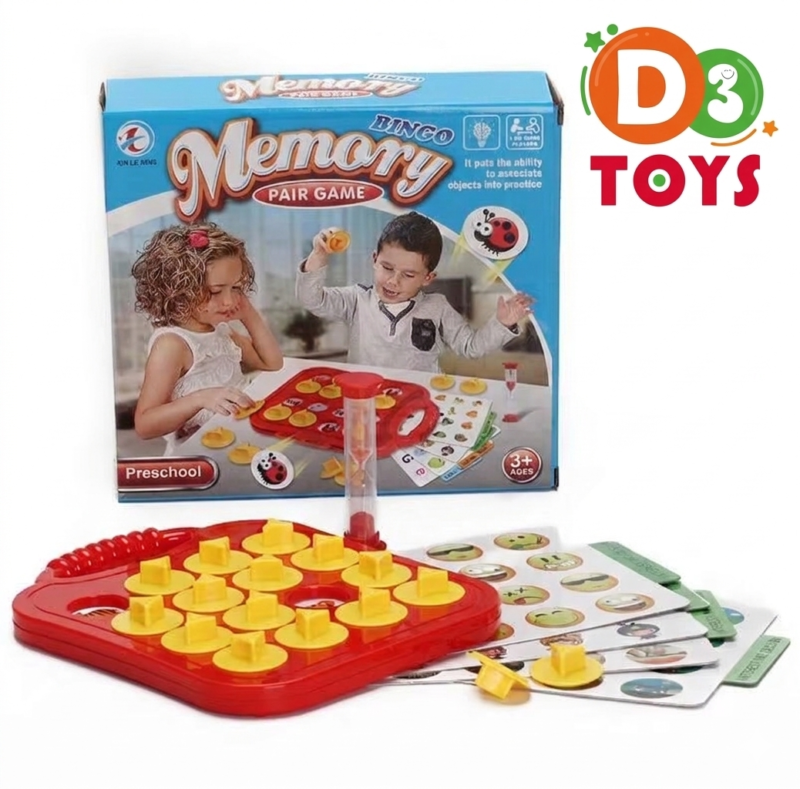 Jeu de Mémoire Éducatif pour Enfants – Cartes Memory