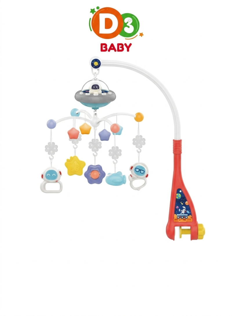 Mobile Musical pour Lit Bébé – Music Mobile avec Lumière et Mélodies