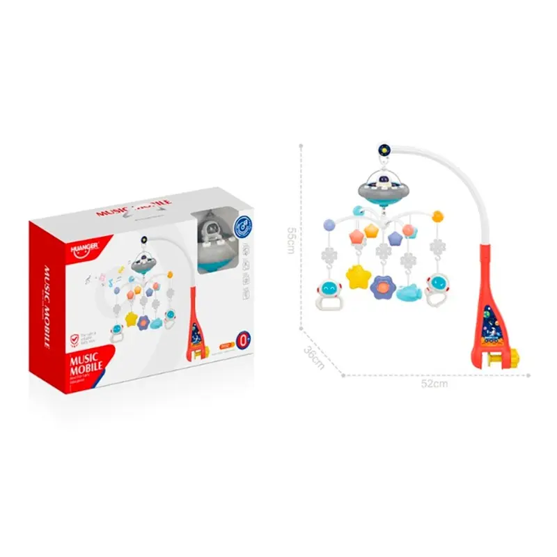 Mobile Musical pour Lit Bébé – Music Mobile avec Lumière et Mélodies