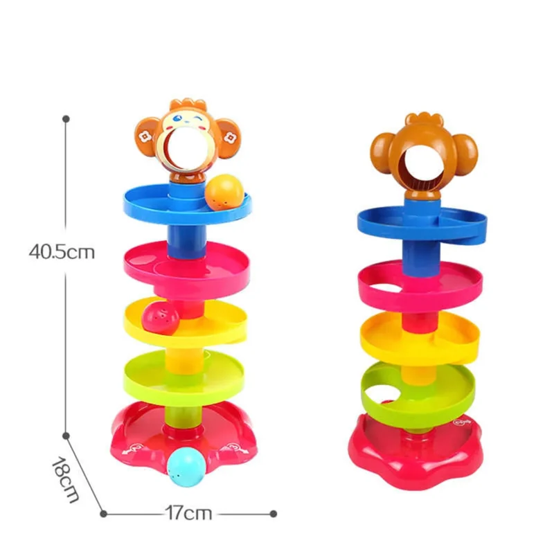 Tour de Balles Roll Ball pour Bébé – Jeu Éducatif 41 cm (18 Mois+)