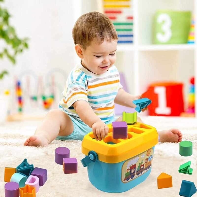 Boîte de Formes Éducatives pour Bébé