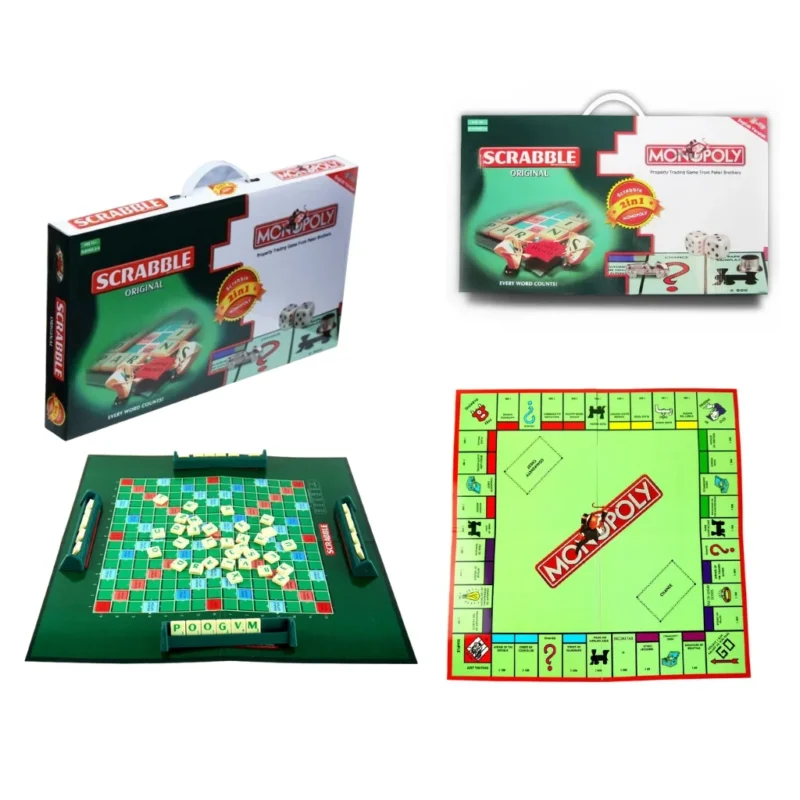 Jeu de Société Scrabble Classique (Version Française) – Jeu de Lettres Éducatif