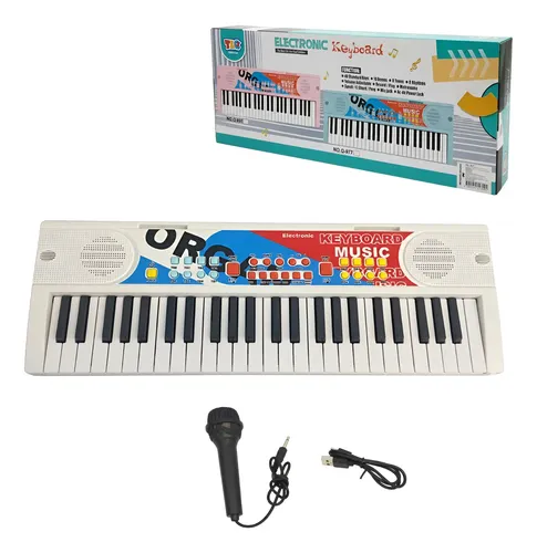 Piano Électronique Enfant 37 Touches – Piano Musical avec Sons & Rythmes (3+)