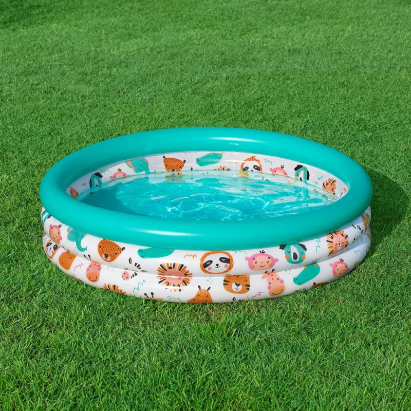 Piscine Gonflable Bestway Safari Pals Kiddie Pool – Piscine Enfant Motifs Animaux