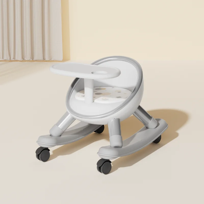 Chaise d’Apprentissage Bébé Multifonction avec Roues – Siège Évolutif pour Repas et Jeux