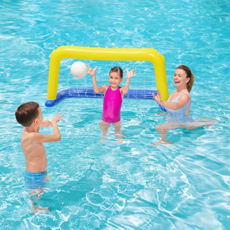 But de Football Gonflable pour Piscine – Jeu Aquatique Familial avec Ballon