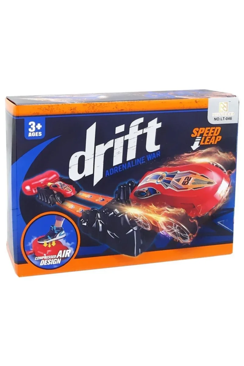 Voiture Drift à Air – Voiture de Course Propulsée par Pression d’Air pour Enfants