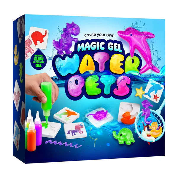 Magic Gel Water Pets – Kit Créatif DIY Animaux en Gel Lumineux pour Enfants