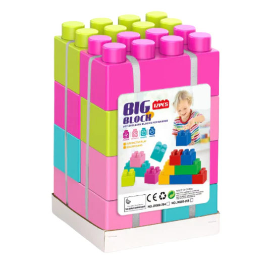 Big Blocks – Jeu de Construction Éducatif | Blocs Géants Colorés pour Enfants