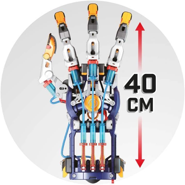 Main Hydraulique Cyborg Hand – Kit Scientifique Éducatif pour Enfants