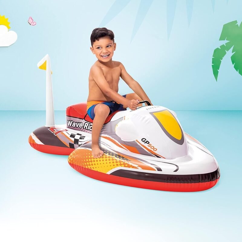 Jet Ski Gonflable pour Enfants – Bouée Flottante Piscine