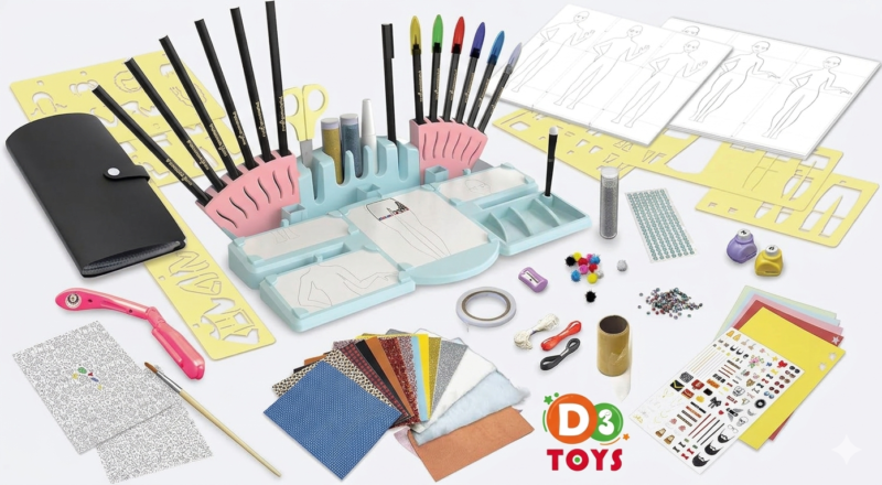 Professional Studio Mode Deluxe – Atelier de Création Mode et Stylisme pour Enfants