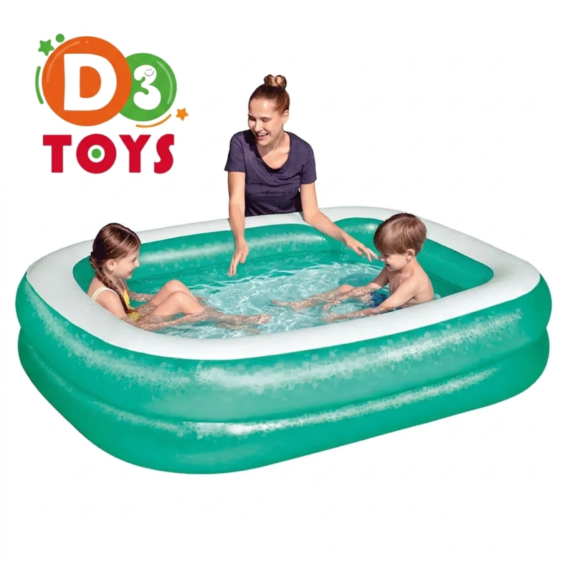 Piscine Gonflable Familiale Rectangulaire