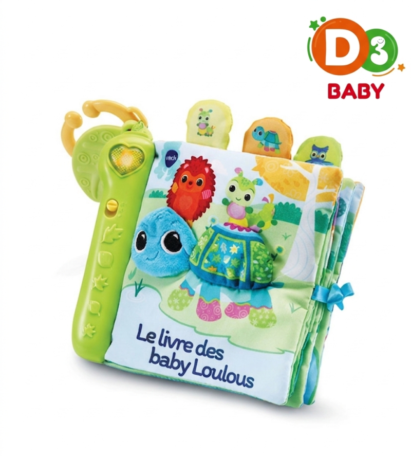 Livre Toudoux Interactif VTech Baby – Livre Musical et Éducatif pour Bébé 6-36 Mois