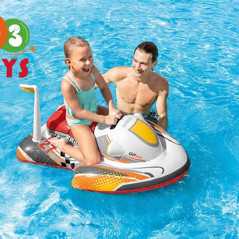 Jet Ski Gonflable pour Enfants – Bouée Flottante Piscine