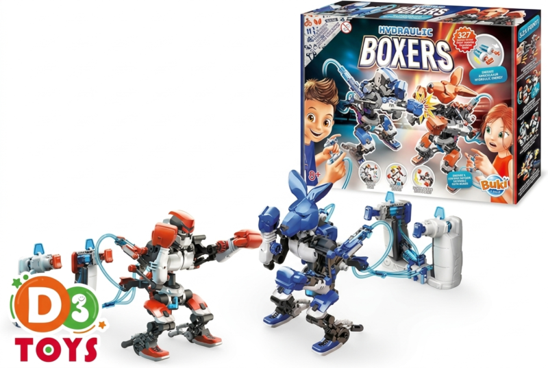 Hydraulic Boxers – Robots Boxeurs Hydrauliques à Construire