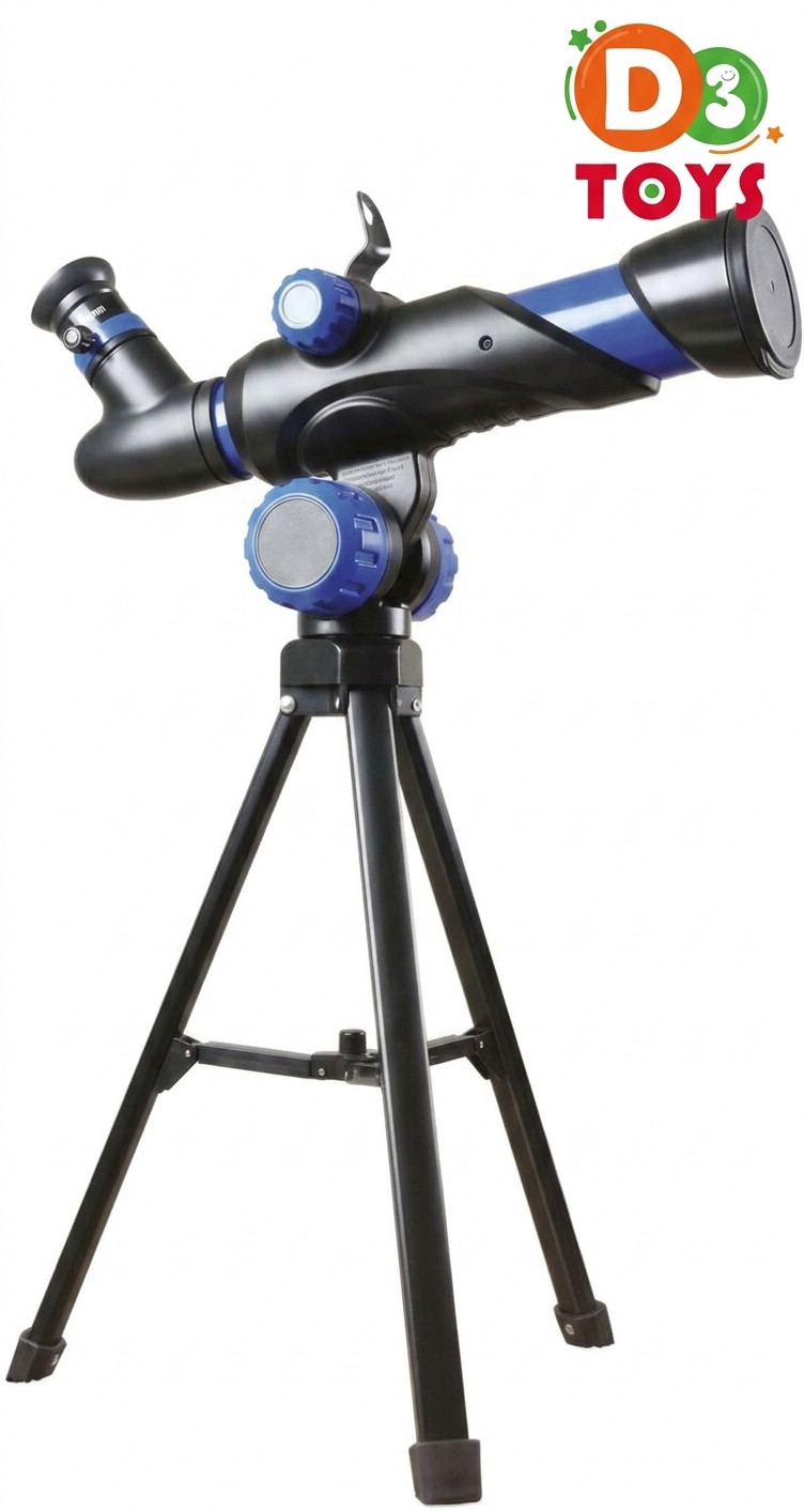 Télescope éducatif pour enfants avec trépied – Observation de la Lune et des étoiles