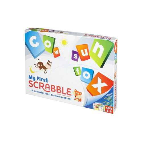 My First Scrabble – Jeu Éducatif d’Apprentissage des Mots pour Enfants