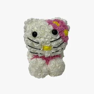 Bouquet Hello Kitty en Roses Artificielles