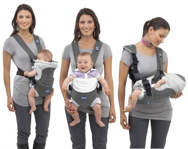 Porte-Bébé Chicco Soft & Dream Gris | Porte-Bébé Ergonomique 0 Mois+