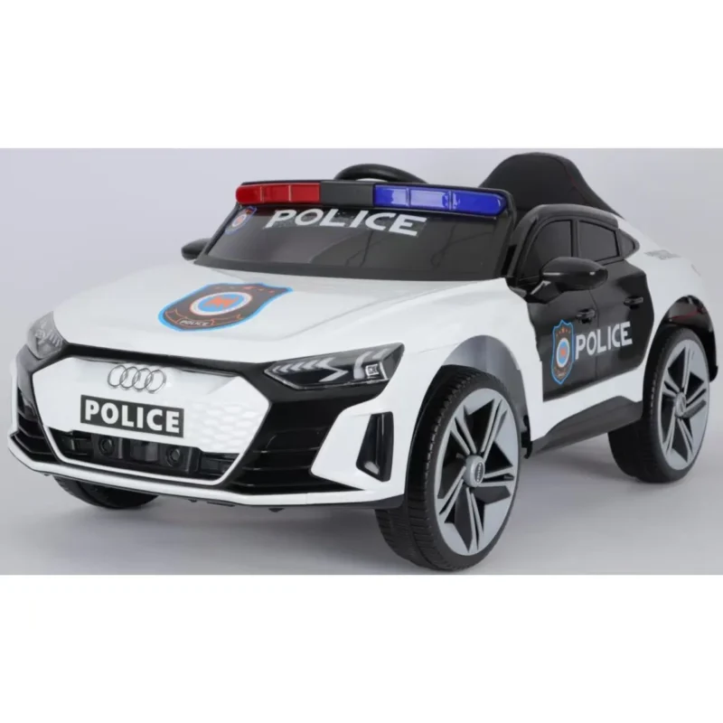 Voiture Électrique Police Audi e-tron GT 12V pour Enfant – Avec Télécommande Parentale