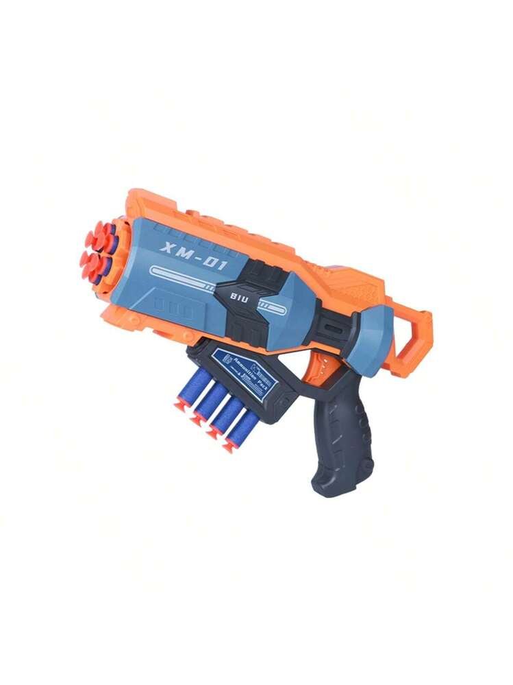Pistolet Lance-Fléchettes en Mousse XM-01 – Blaster avec Barillet Rotatif et Fléchettes Souples