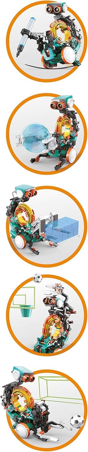 Buki France KODO Coding Robot – Robot Programmable Sans Écran | Kit STEM 5 Modèles | Dès 8 Ans
