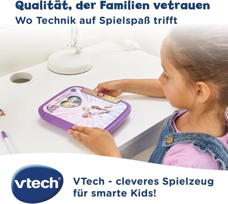 Journal Intime Électronique VTech Unicorn Academy – Coffre Secret Interactif pour Enfants
