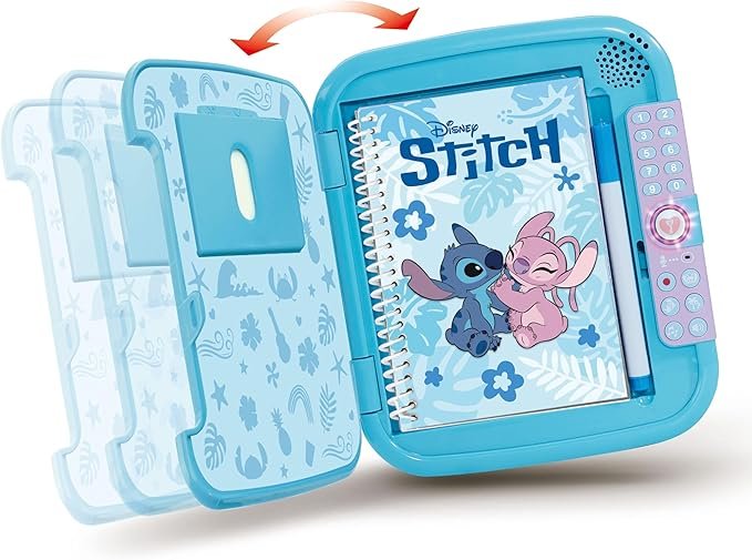 Journal Intime Électronique VTech Disney Stitch – Coffre Secret Digital avec Code Secret