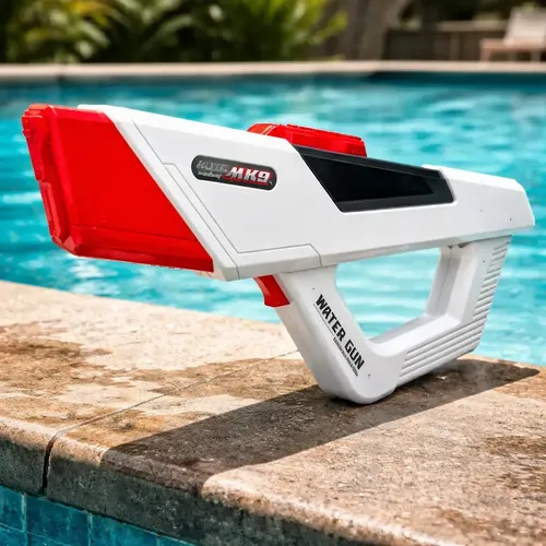 Pistolet à Eau Électrique Rechargeable – Water Gun Automatique pour Enfants et Adultes