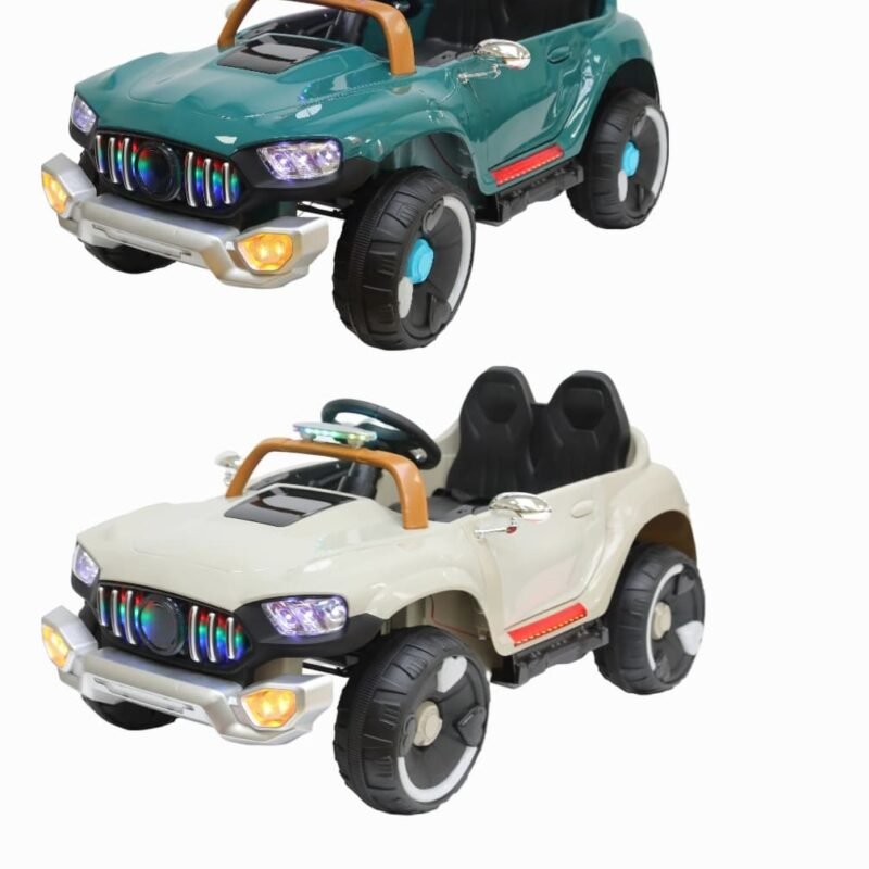 Voiture Électrique SUV 12V pour Enfant – Avec Télécommande Parentale, Musique et LED
