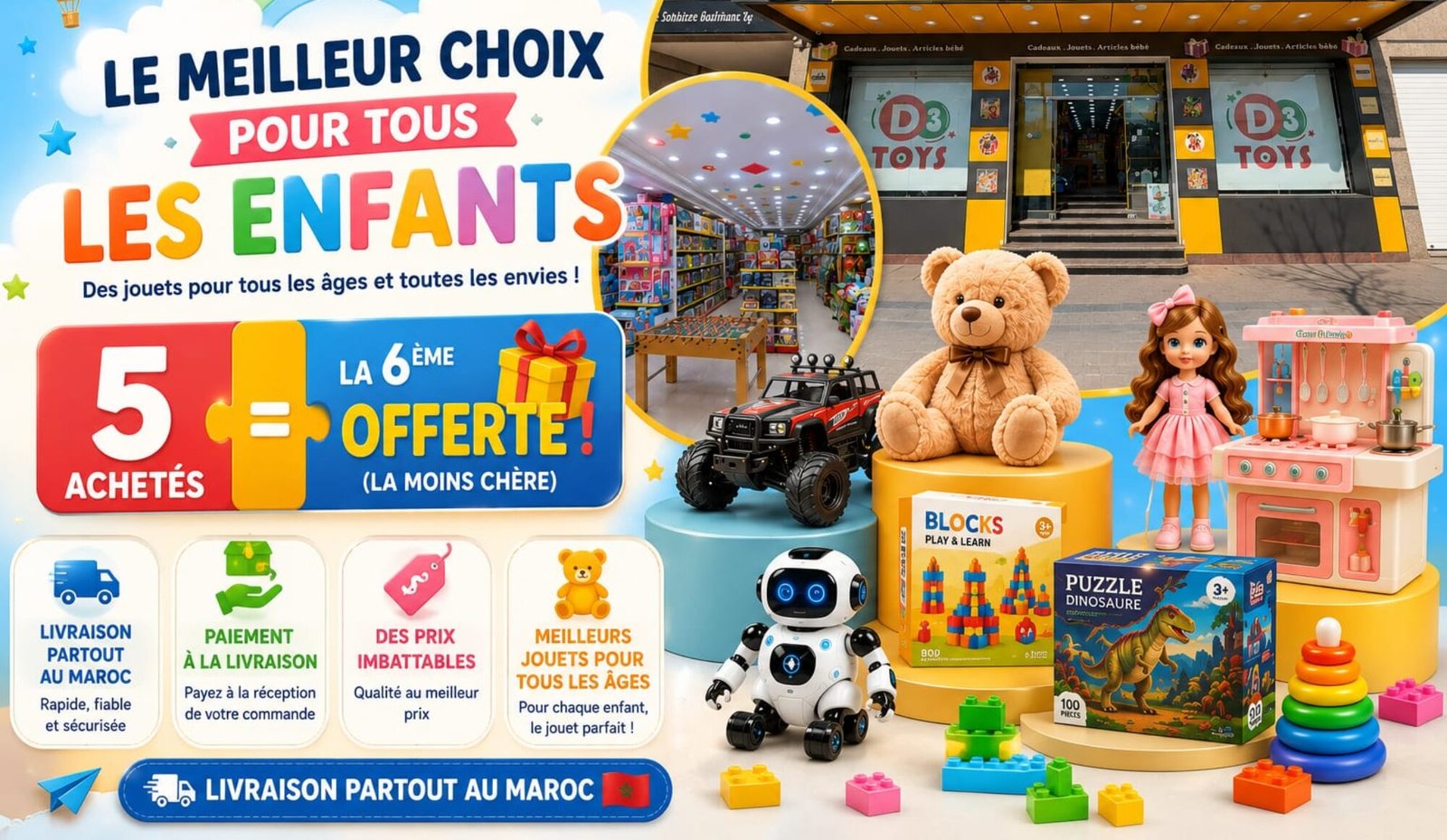D3 Toys ! Le Monde Magique Des Jouets.
