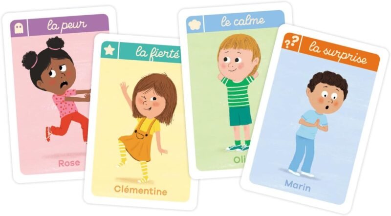 Jeu Éducatif Les Émotions Nathan – 3 Jeux – 3 à 7 Ans