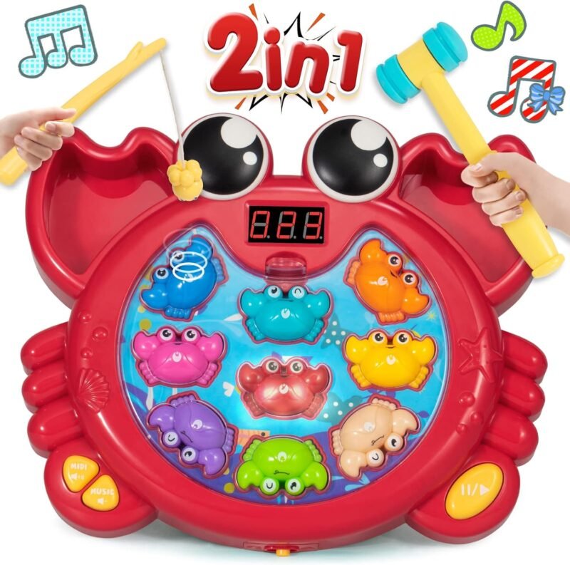 Jeu de Pêche aux Crabes Électronique – Jeu d’Adresse et de Coordination